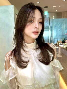 ロンド エスポワール 錦糸町(Lond espoir) ◯ 韓国顔周り/バタフライカット/ミディアムレイヤーカット20