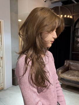 ノラ ヘアーサロン(NORA HAIR SALON) 春カラーオリーブベージュカラーピンクブラウン赤み消しカラー