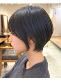 ショートカット/似合わせショート/白髪ぼかし/似合わせ診断