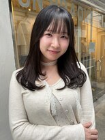 ロチカバイドールヘアー 心斎橋(Rotika by Doll hair) ナチュラルに盛れるミディアムレイヤー×顔周りカット