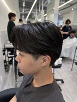 become men's hair 名駅EAST【10月3日 NEW OPEN(予定)】 ニュアンスフェザー/毛流れ/ナチュラル/センターパート/名駅