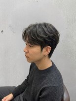 アッシュ 八王子みなみ野店(Ash)&nbsp;センターパート×フェザーパーマ　八王子みなみ野