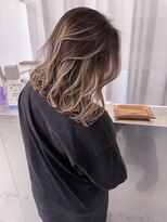 キング 京橋店(K!ng)&nbsp;レイヤーカットブリーチなしダブルカラーハッシュカット韓国
