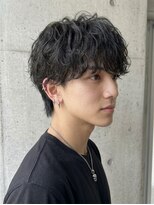 ヘッドストック 大和八木店(HEAD STOCK)&nbsp;シャドウパーマニュアンスパーマツイストスパイラルマッシュ眉毛
