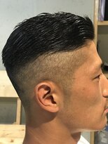 マイル(Mile)&nbsp;ツーブロック サイドパート ショート