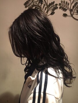 ヘアーショップ オズ(hair shop oz) アッシュブラック