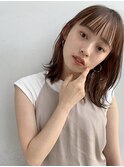 【GARDEN武田美奈】パッっとバング×オシャレインナーカラー