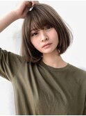 【GARDEN川谷】20代30代大人可愛い小顔ボブ×グレージュ