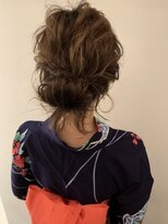 ネオリーブアイム 横浜西口店(Neolive aim)&nbsp;【neolive aim  横浜西口】浴衣ヘアアレンジ