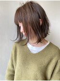 透け感楽しむ!シアグレージュ