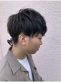 ソフトマッシュ前下がり