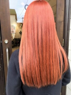 ヘア メイク ココ(hair make coco) ブリーチ×ピンクベージュ♪