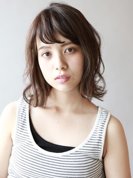 ザビー(THE B) 【本八幡 TheB】ふわっと可愛く◎肩上ミディ