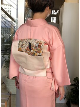 月日 訪問着【着付け】