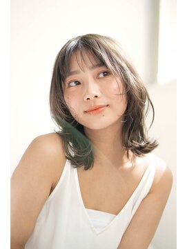 ジュール 新宿三丁目(Joule) ミディアムヘア/ショコラベージュ/ボブルフ/新宿