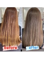 サウンドブイ(sound V) ブリーチなし艶感グレージュ