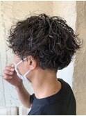 【新宿ペネロープ】マッシュ×波巻きパーマスタイル　担当 RYO