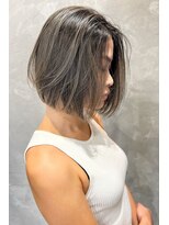 トルネード(TORNADO)&nbsp;ハイライトバレイヤージュ前下がりボブ　n10.2