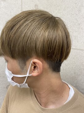 ヘアースタジオ シーオーイー(hair studio C-O-E) メンズハイトーンベージュ