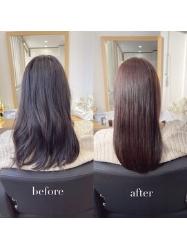 リアン 四条大宮店(Lien) 『髪質改善』カラーエステ(白髪染め、グレイカラー対応)