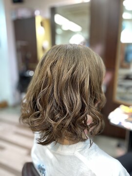 シエルヘアデザイン(CiEL Hair Design) ミルクティーカラー