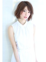 オーロ 池田店(ORO)&nbsp;20代30代40代50代斜めバンググレージュカラーシルキーベージュ