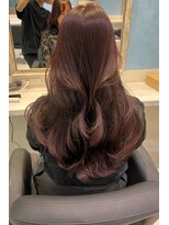 アソビセカンド 原宿(ASOBI 2nd)&nbsp;前髪/マチルダボブ/ピンクベージュ/インナーグレージュ/ブルー