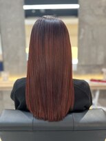 エニー(ENii) ブリーチなし!鮮やかな赤カラー