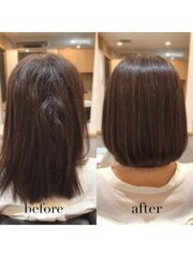リアン 桂2号店(Lien) 『髪質改善』ストレートエステ(縮毛矯正)(リタッチ可)