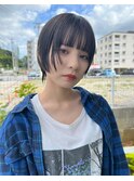 マッシュウルフショート