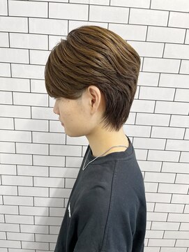 リール(THE RIRE.) *THE RIRE. オリーブベージュ×ショートウルフ*