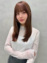 アッシュ 中野店(Ash)&nbsp;イメチェン/似合わせカット/フルバング/レッドブラウン/中野