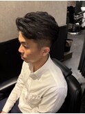 ツーブロック フェード