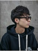 ニュアンスパーマ/韓国マッシュ/スパイキーショート/岐阜4