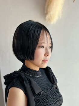 マップデザイン(map design)の写真/骨格や癖、毛流れに合わせて小顔ショートに…*お家での再現性も高く、次の日からもお手入れ楽々♪