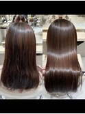 癖や広がりがお悩みの方に/髪質改善ストレート