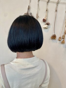 シャンプーボーイ セントラル 博多(SHAMPOO BOY central) ショート/ショートボブ/ハイライト/切りっぱなし/博多