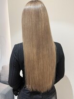 エイクス ヘア デザイン×美髪クリニック 千葉(AQs hair design)&nbsp;あま～いキャラメルベージュカラー♪小西 輝
