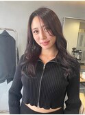 【くびれ巻きロング】 stylist 山谷