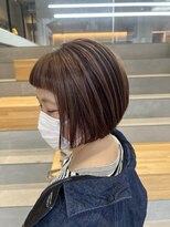 カケル(×.)&nbsp;パラパラカラー(白髪ver)/大人ボブ