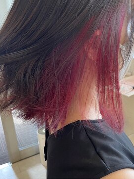 イマ 名駅店(ima) ピンクのインナーカラー