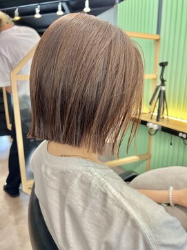 ロナ 岡崎竜美丘店(RONA) ナチュラルブラウンボブ♪