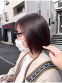 赤髪ボブ