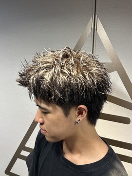 ライズ 渋谷店(RISE) スパイキーショート×無造作パーマ