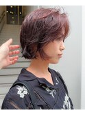 CAF 照下 ボブパーマ ゆるめ 夏のヘアアレンジ 大阪パーマ