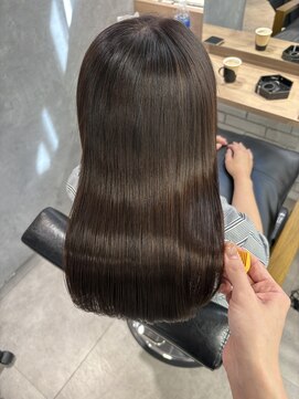 モク(mok) 酸性ストレート×ナチュラルブラウン◎