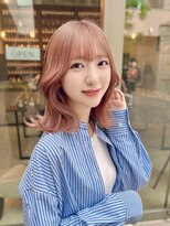 クム(kumu)&nbsp;【kumu】ミディアムレイヤー/顔周りカット/栄/名古屋