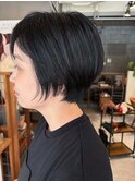 コンパクトショートボブ