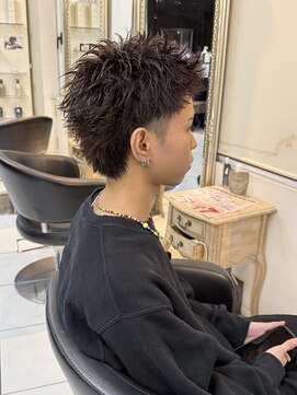 アイズ 海老名(AIZU) スパイキーショート メンズショート ベリーショート メンズヘア