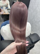 アルビス(ALBIS)&nbsp;小顔ケアブリーチラベンダーピンク髪質改善大宮